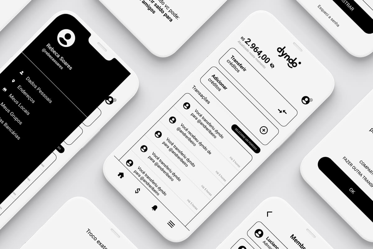 UX/UI Design App Dyndo